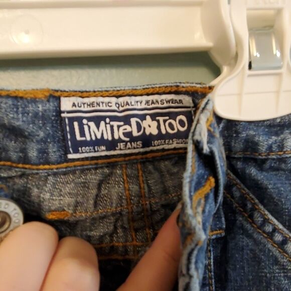 Limited Too Girls Y2k Retro Size 8 slim‎ jeans - Picture 2 of 6